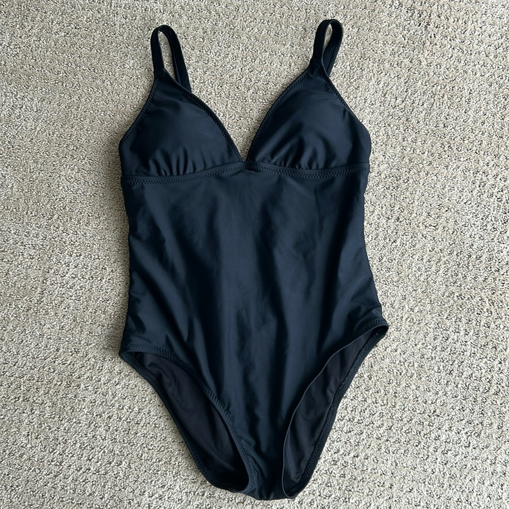 Mossimo black one piece bathing suit - Medium